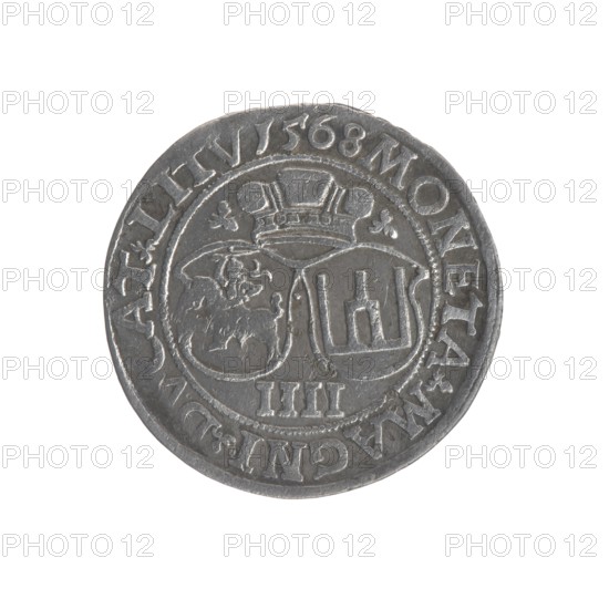 Lithuanian four-piece, Sigismund II Augustus King of Poland; 1544–1572 author, coats of arms,