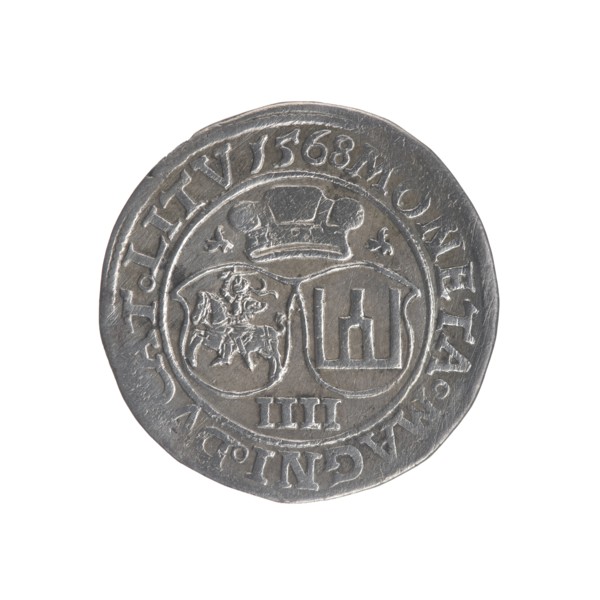 Lithuanian four-piece, Sigismund II Augustus King of Poland; 1544–1572 author, coats of arms,