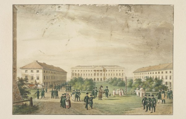 The Kazimierzowski Palace, or the Warsaw Lyceum in 1824 II, Piwarski, Jan Feliks 1794–1859 author;