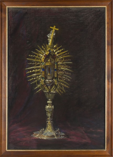 Reliquary with a Nail of the Holy Cross, Wyczólkowski, Leon 1852–1936 painter, reliquary,