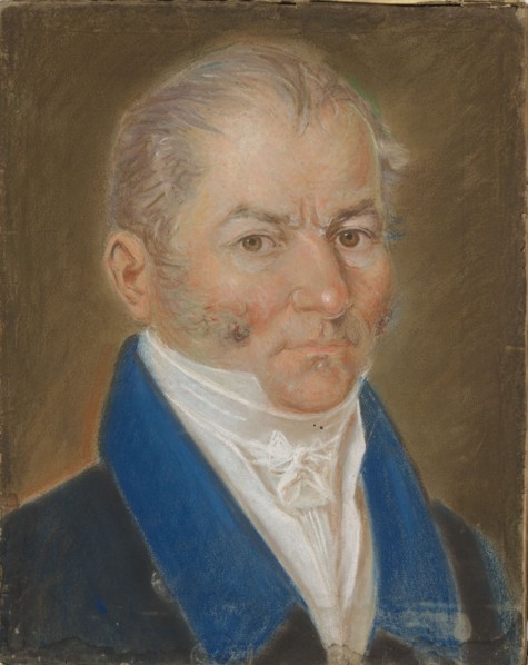 Portrait of Jan Bohowicz, inspector of the property of Vilnius University, painted by Bonawentura