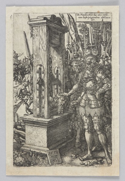 Tytus Manlius; Aldegrever, Heinrich ca. 1502–1555 or 1561 graphic artist/author; Manliusz