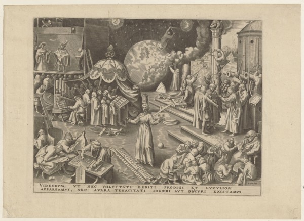 Temperance Temperantia, Galle, Philips 1537-1612 graphic artist/author, Cock, Hieronymus ca.
