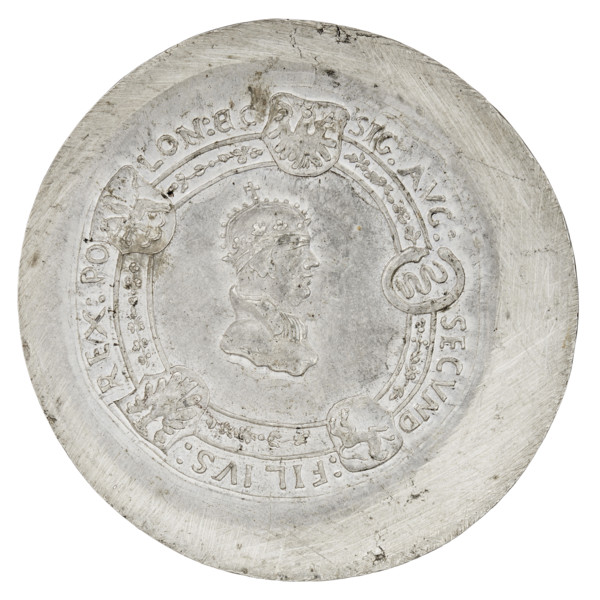 Crown thaler medal forgery by Majnert; Sigismund I the Old (King of Poland; 1506–1548). Obverse: