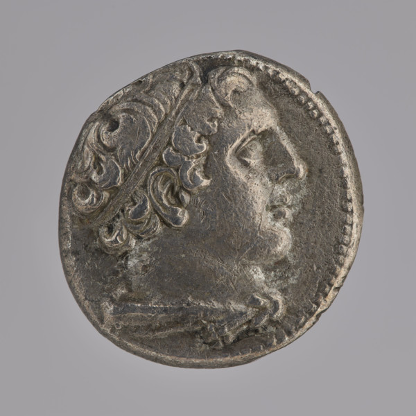 didrachma, Hercules (mythology), head of Hercules, she-wolves, club (attribute), lion's skin