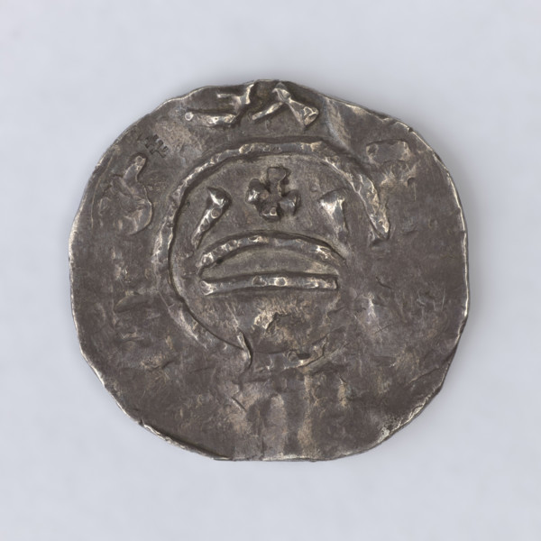 denarius, Mieszko II (King of Poland; 1025–1031; 1032–1034), medium (state of preservation). Within