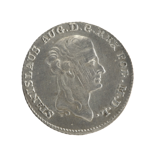 2 gold crown coins, Stanislaw August Poniatowski (King of Poland; 1732–1798), Polish crown coins;
