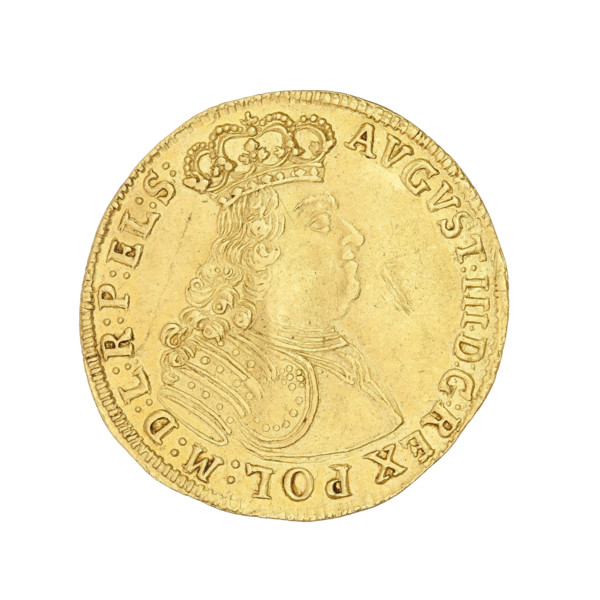 Gdansk ducat, August III Sas (King of Poland; 1733–1763), August III Sas (King of Poland; Elector