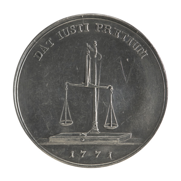 Crown trial thaler, Stanislaw August Poniatowski (King of Poland; 1764–1795), engraved by Johann
