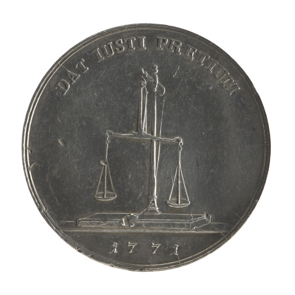 Trial crown thaler, Stanislaw August Poniatowski (King of Poland; 1764–1795). Obverse: Head of