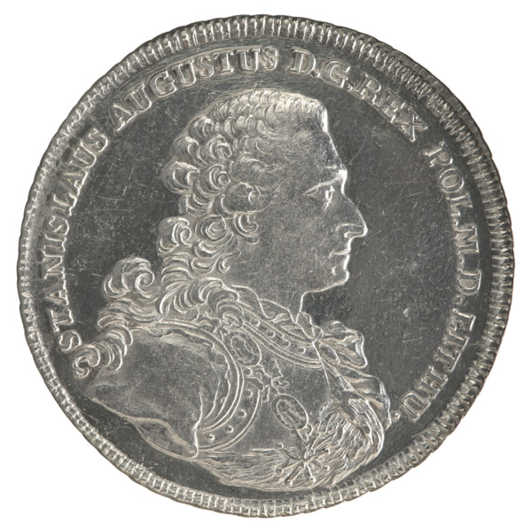 crown thaler, Sylm, Fryderyk (1765–1767), Stanislaw August Poniatowski (king of Poland; 1764–1795).