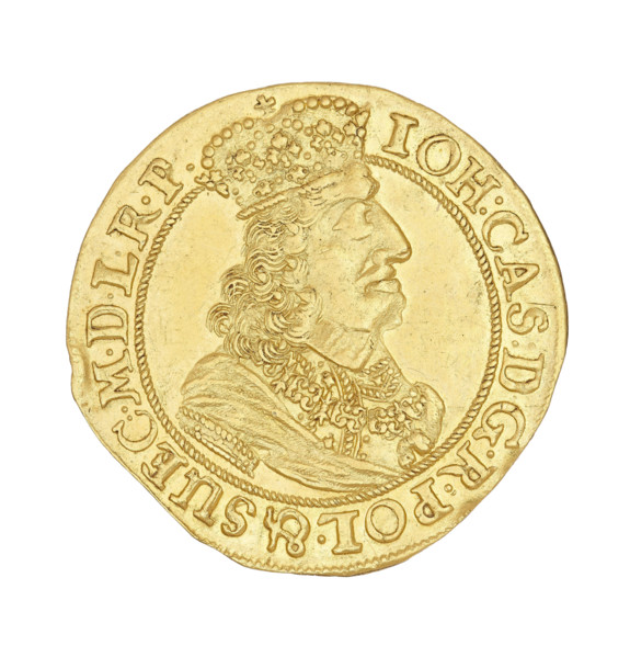 Gdansk ducat; maker: Daniel Lesse (1656–1685); issued under John II Casimir Vasa (King of Poland,