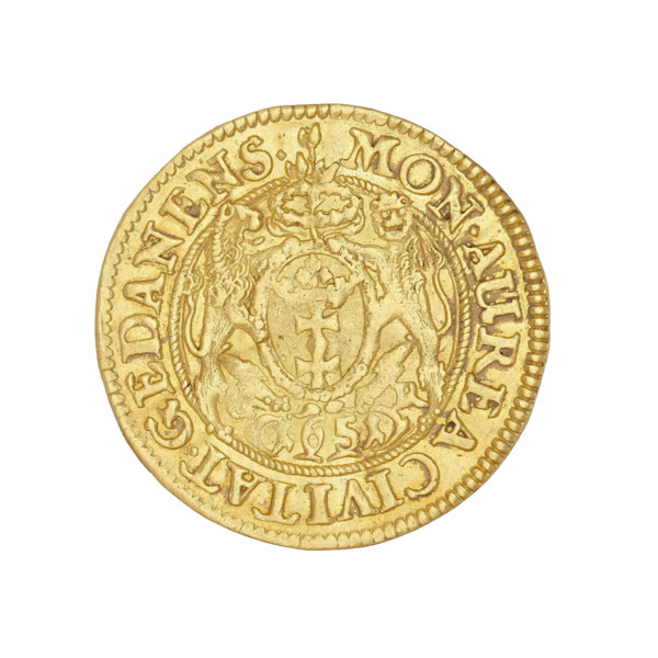 Gdansk ducat, John II Casimir Vasa (King of Poland; 1648–1668), maker: Gerhard Rogge (fl.