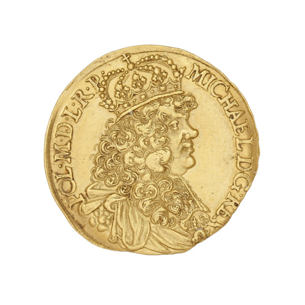 Gdansk ducat, Michal Korybut Wisniowiecki (King of Poland; 1669–1673), Lesse, Daniel (1656–1685),