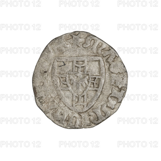 Teutonic szelag, Michal Küchmeister (Grand Master; 1414–1422), Teutonic shield (iconographic),