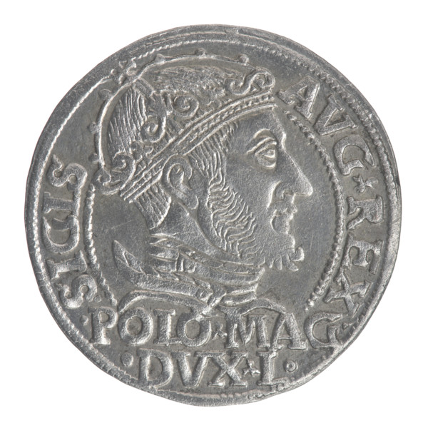 Lithuanian grosz on a Polish foot, Sigismund II Augustus (King of Poland; 1544–1572), Jagiellon