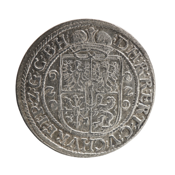 Obv. Bust facing right in mitre and electoral mantle. In the right hand a sceptre, the left resting