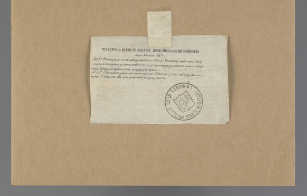 National tax notice; National Government; securities; National Government notice; January Uprising
