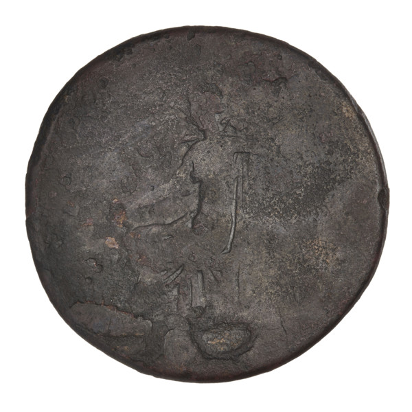 sestertius, Trajan (53–117; Roman emperor 98–117); obverse: head of Trajan in laurel wreath facing