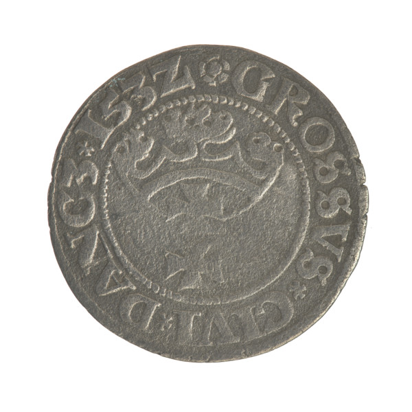 Gdansk grosz, Sigismund I the Old (King of Poland; 1467–1548), Jagiellonians (dynasty), Polish