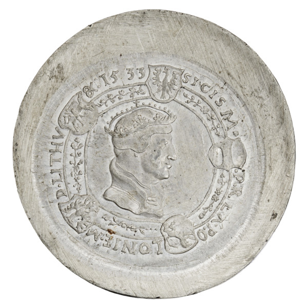 Crown thaler medal forgery by Majnert; Sigismund I the Old (King of Poland; 1506–1548); Majnert,