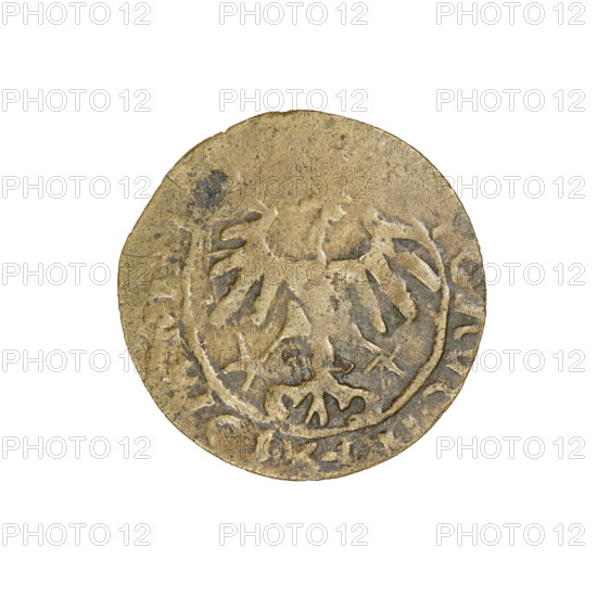 Lithuanian half-grosz (period forgery), Sigismund I the Old (King of Poland; 1506–1548) (for the