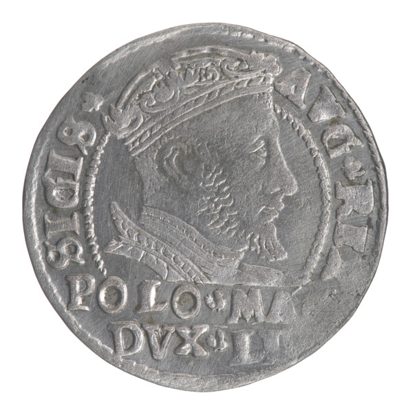 Lithuanian grosz on a Polish foot, Sigismund II Augustus (King of Poland; 1544–1572), Jagiellon