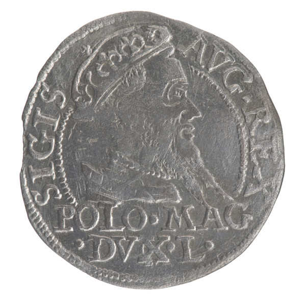 Lithuanian grosz on a Polish foot, Sigismund II Augustus (King of Poland; 1544–1572); Polish coins;