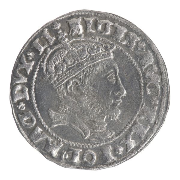 Lithuanian grosz on a Lithuanian foot, Sigismund II Augustus (King of Poland; 1544–1572),