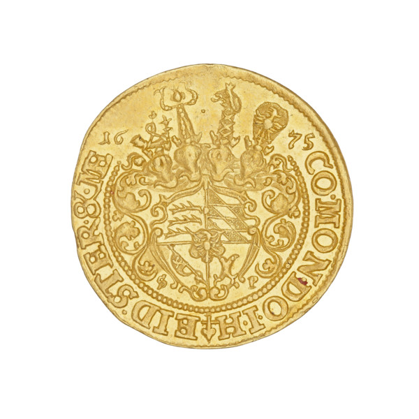 Obverse: bust of the ruler Sylwiusz Fryderyk (Duke of Olesnica; 1651–1697) facing right, with long