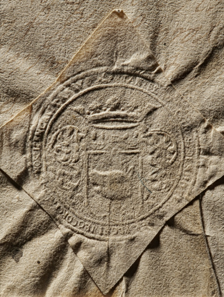 Seal of Stanislaw Denhoff, Starost of Korczyna, Denhoff, Stanislaw Ernest (1673–1728), Zurakowski,