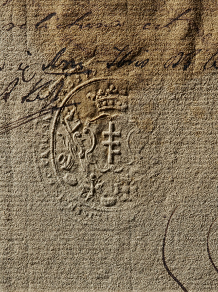 Seal of the Starost of Lublin, Starost of Lublin (ca. 1777), Zurakowski, Witold (?-1927), coat of