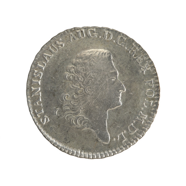 2 gold crown coins, Stanislaw August Poniatowski (King of Poland; 1732–1798), Polish crown coins,