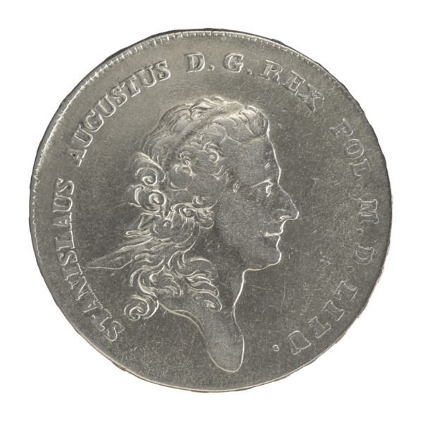Crown thaler, struck 1770. Maker: Justyn Schröder (Mintmaster of the Warsaw Mint 1768–1772).