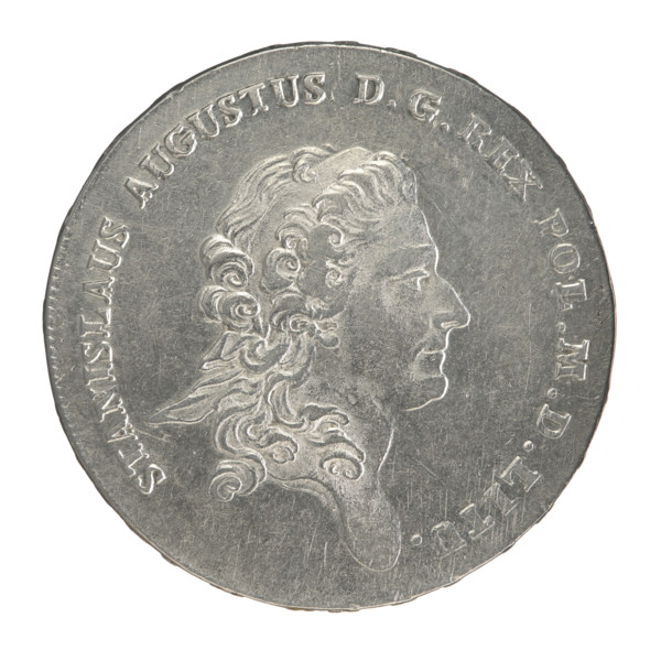 Crown thaler, Stanislaw August Poniatowski (King of Poland; 1764–1795), Brenn, Efraim (fl.