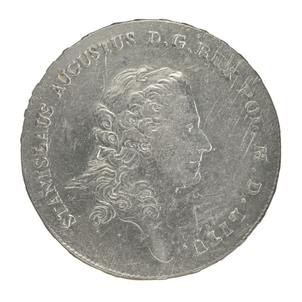 Crown thaler, Brenn, Efraim (fl. 1774–1792); Stanislaw August Poniatowski (King of Poland;