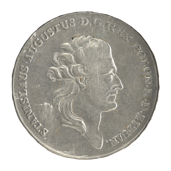 Crown thaler, Stanislaw August Poniatowski (King of Poland; 1764–1795), Brenn, Efraim (fl.