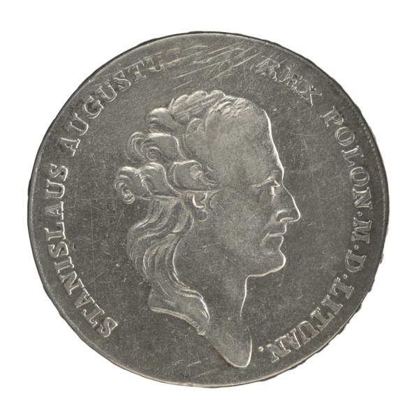 Crown thaler, Brenn, Efraim (fl. 1774–1792). Stanislaw August Poniatowski (King of Poland;