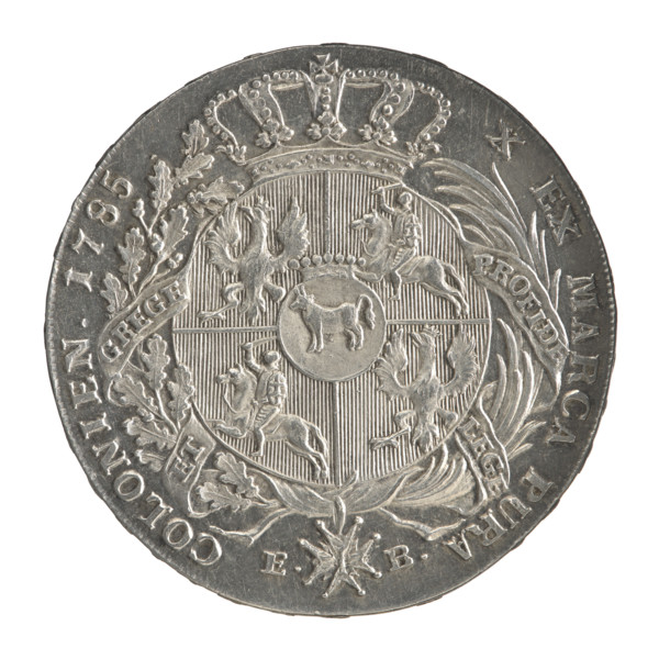 Crown thaler, Brenn, Efraim (fl. 1774-1792); Stanislaw August Poniatowski (King of Poland;