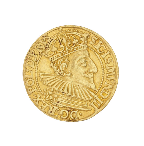Gdansk ducat, Klüwer, Filip (fl. 1588–1601); Sigismund III Vasa (King of Poland, 1587–1632 / b