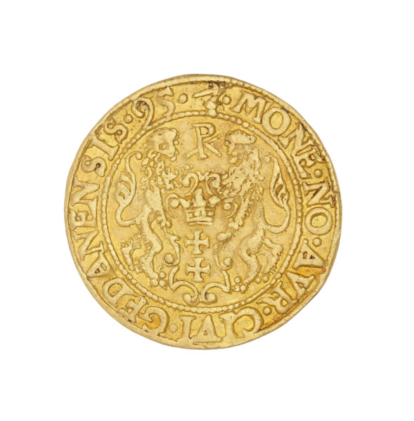 Gdansk ducat, Klüwer, Filip (fl. 1588–1601); Sigismund III Vasa (King of Poland; 1587–1632 /