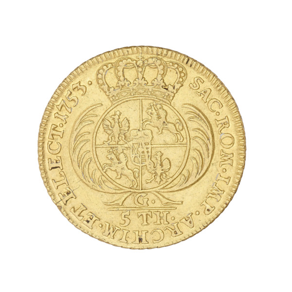 Crown Augustus, Croll, Ernest Dietrich (fl. 1753–1763); Augustus III Saxony (King of Poland;