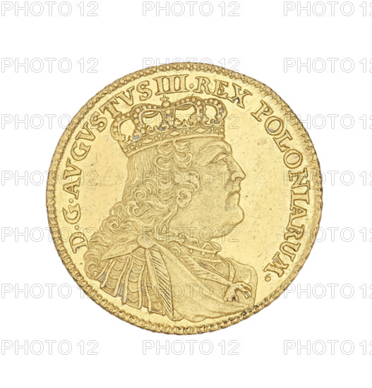 Crown; Croll, Ernest Dietrich (fl. 1753–1763); Augustus III of Saxony (King of Poland; 1733–1763;