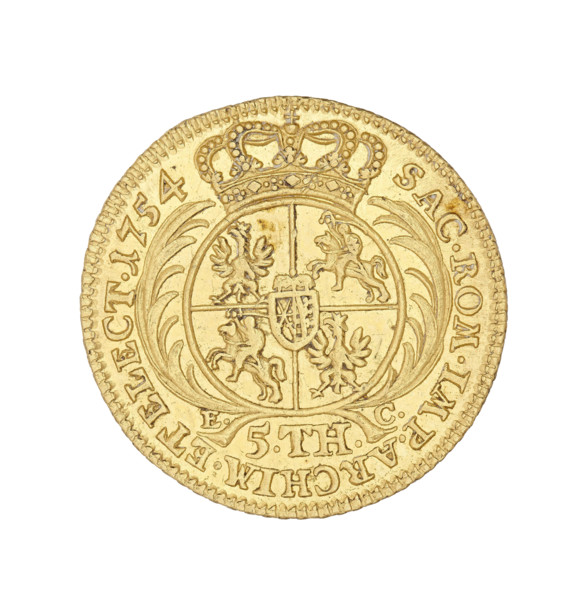 Crown Augustus, Croll, Ernest Dietrich (fl. 1753–1763), Augustus III (King of Poland; Elector of