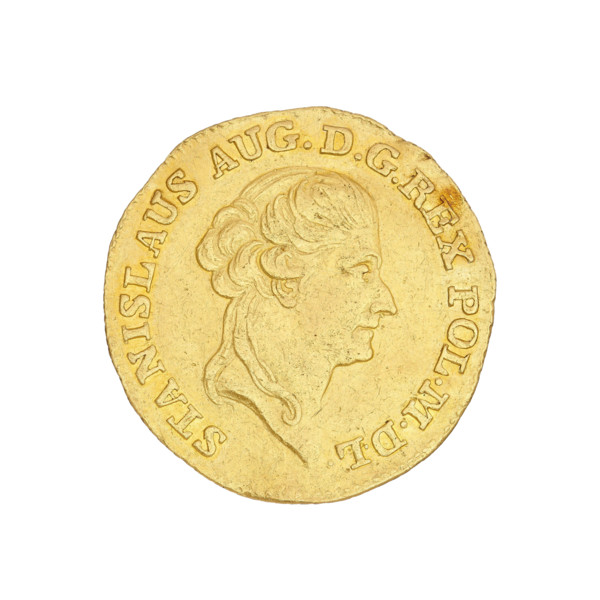 Crown ducat, mint master Efraim Brenn (1741–1792); ruler Stanislaw August Poniatowski (king of