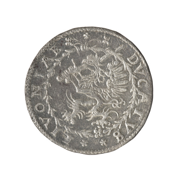 Livonian mark (fine), Chodkiewicz, Jan Hieronimowicz (ca. 1537-1579), (administrator of Livonia),