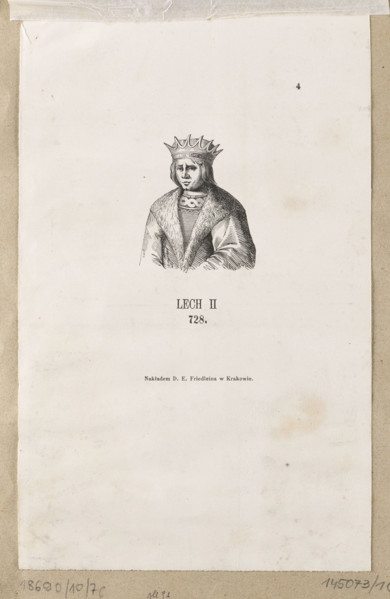 Lech II, graphic artist; Friedlein, Daniel Edward (1802–1855), publisher; Friedlein, Rudolf