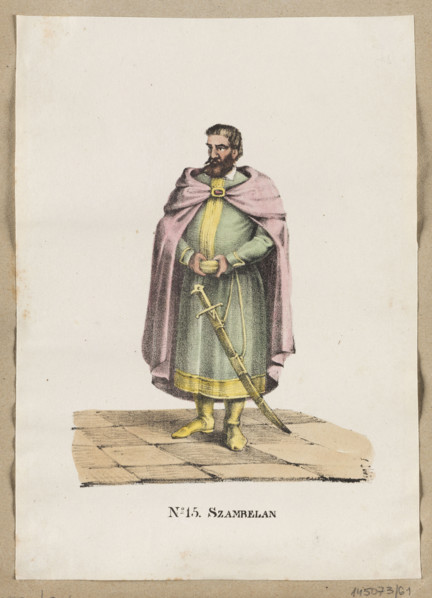 Chamberlain (Plate 15 in the series Much More Ancient Polish Costumes), Karol Raczynski