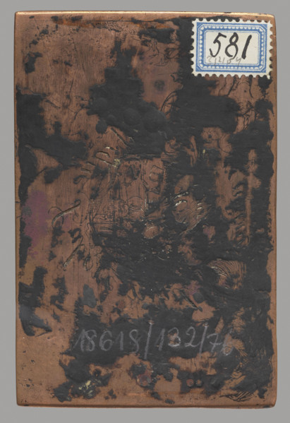 Recto: Putti and attributes of science; verso: Our Lady of the Gate of Dawn (painting). Maker: