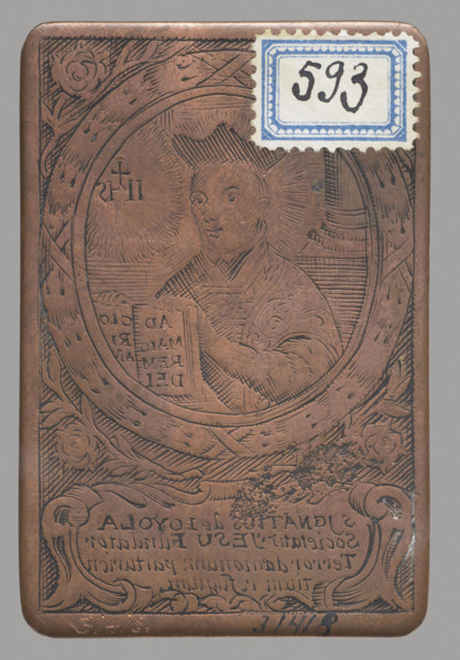 Recto: Our Lady the Spouse of the Holy Spirit (Sponsa Spiritus Sancti). Image of the Virgin Mary in
